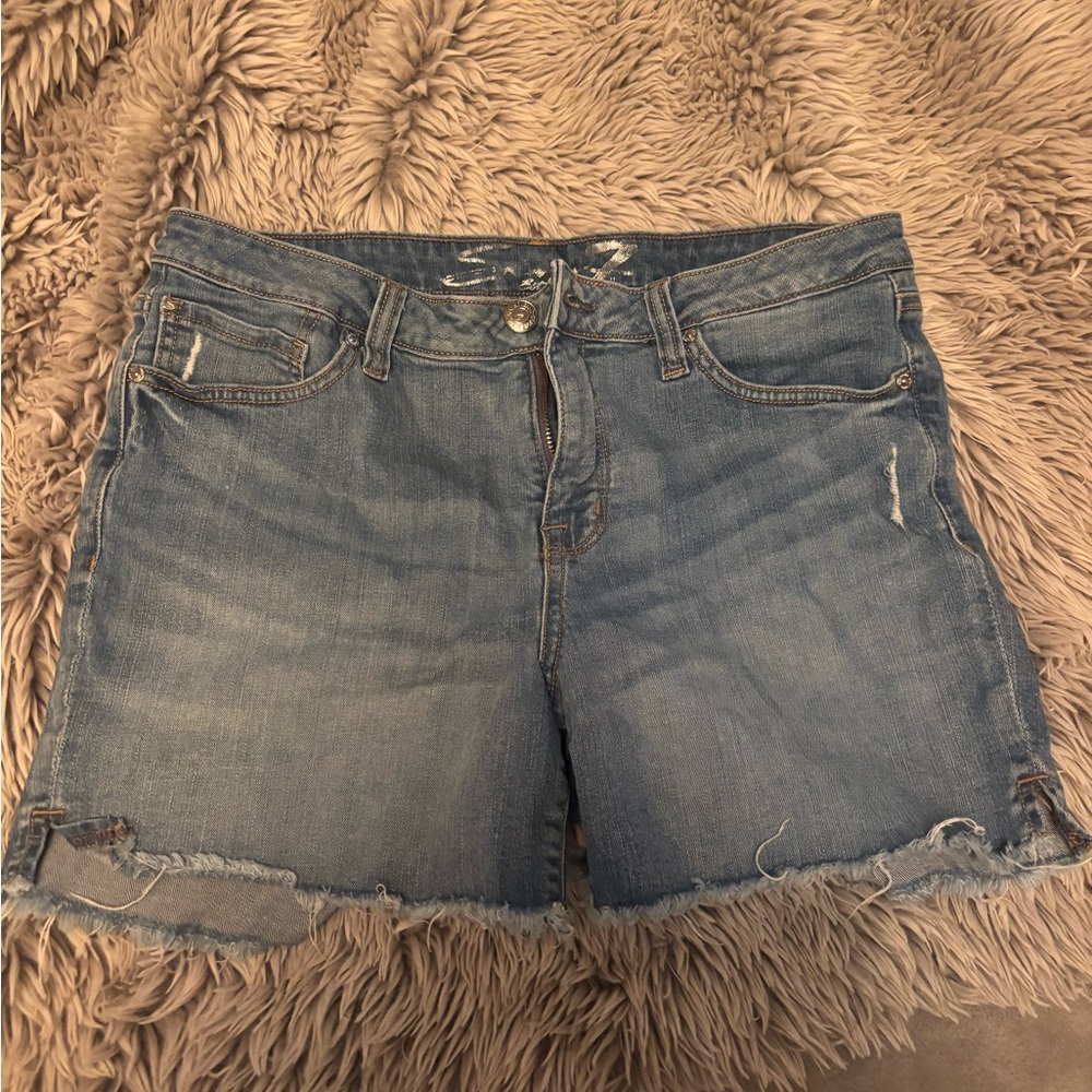 Denim Blue Women's Shorts